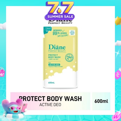 MOIST DIANE - Beauty Protect Body Wash Active Deo Refill 600ml