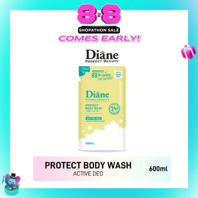 MOIST DIANE - Beauty Protect Body Wash Active Deo Refill 600ml