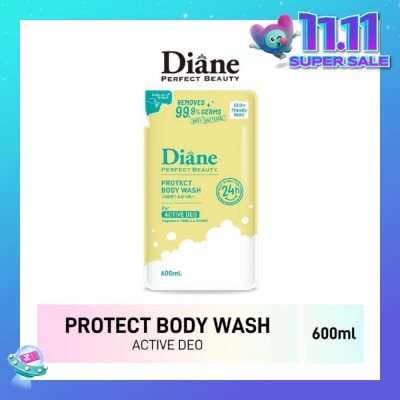 MOIST DIANE Beauty Protect Body Wash Active Deo Refill 600ml