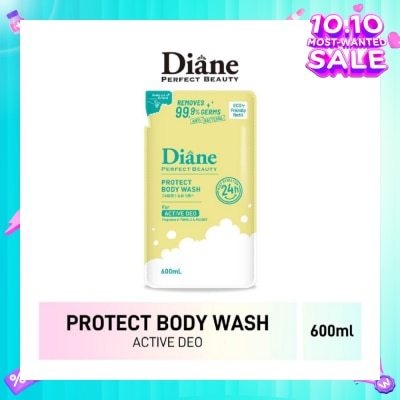 MOIST DIANE Beauty Protect Body Wash Active Deo Refill 600ml