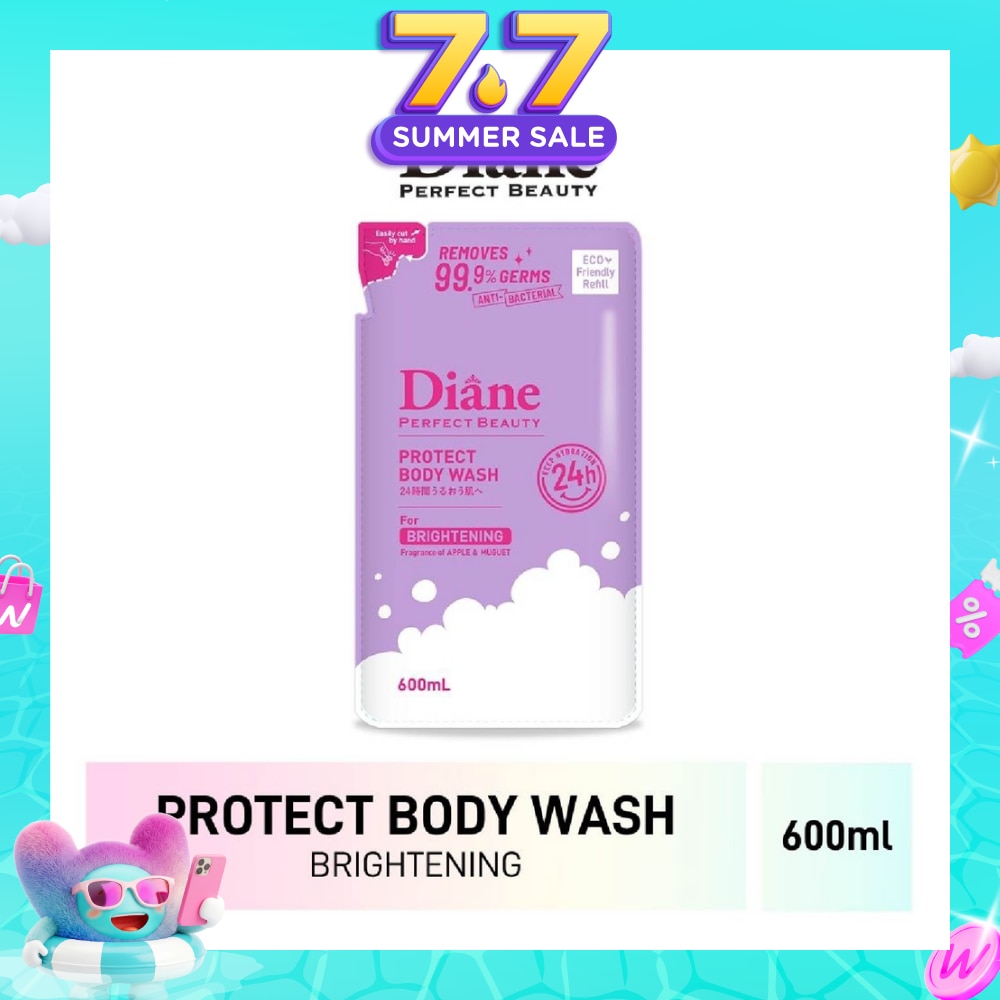 Perfect Beauty Protect Body Wash Brightening Refill 600ml