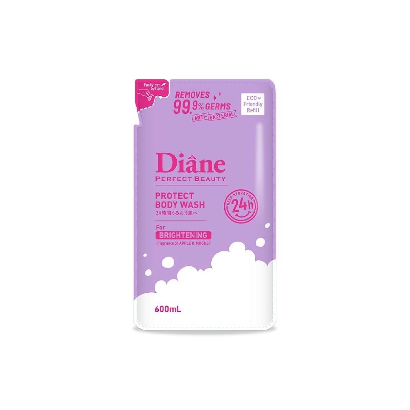 Perfect Beauty Protect Body Wash Brightening Refill 600ml
