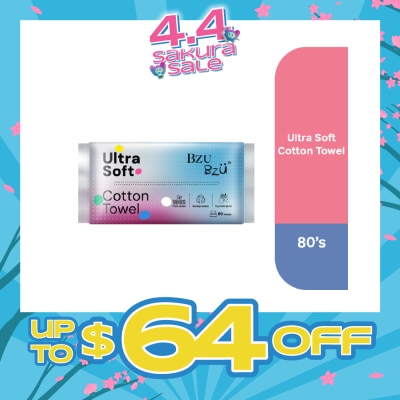 BZU BZU - Ultra Soft Cotton Towel 80s