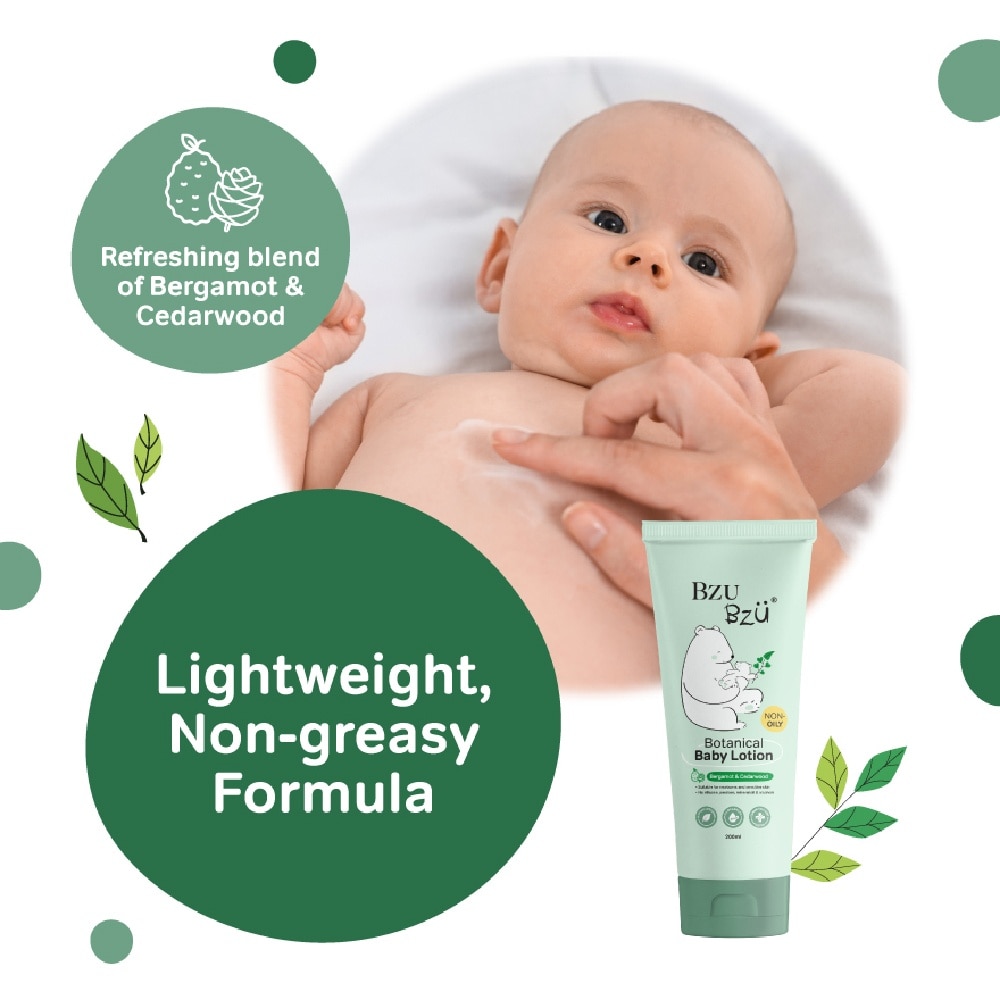 Botanical Baby Lotion Bergamot & Cedarwood 200ml