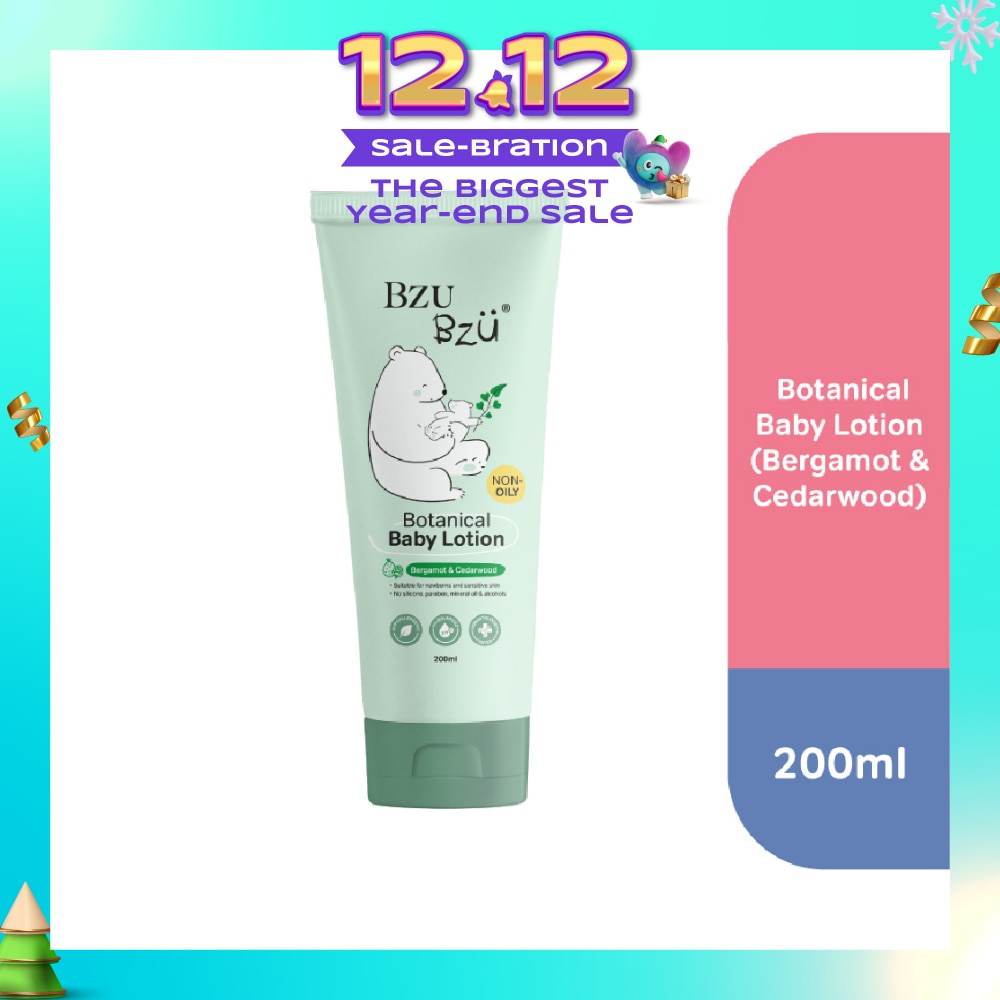 Botanical Baby Lotion Bergamot & Cedarwood 200ml