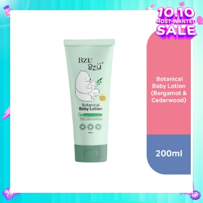 BZU BZU Botanical Baby Lotion Bergamot & Cedarwood 200ml