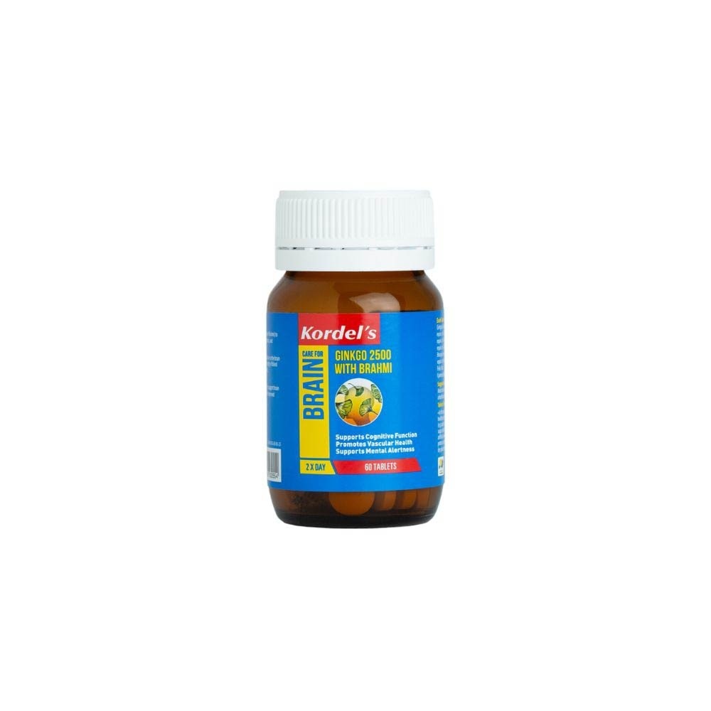 Ginkgo 2500 + Brahmi 60s Twinpack