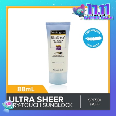 NEUTROGENA Ultra Sheer Dry Touch Sunscreen SPF50+ PA+++ 88ml