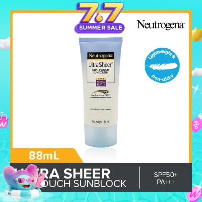NEUTROGENA - Ultra Sheer Dry Touch Sunscreen SPF50+ PA+++ 88ml