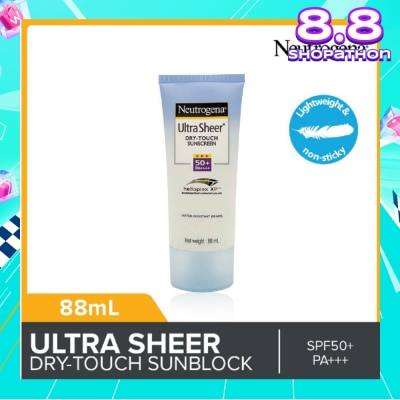 NEUTROGENA Ultra Sheer Dry Touch Sunscreen SPF50+ PA+++ 88ml