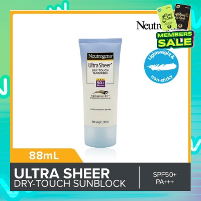 NEUTROGENA Ultra Sheer Dry Touch Sunscreen SPF50+ PA+++ 88ml