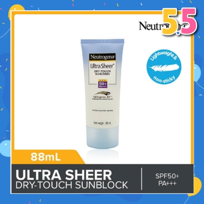 NEUTROGENA Ultra Sheer Dry Touch Sunscreen SPF50+ PA+++ 88ml