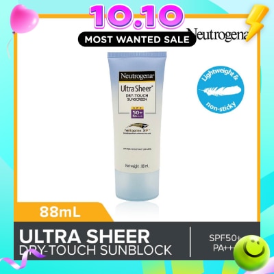 NEUTROGENA Ultra Sheer Dry Touch Sunscreen SPF50+ PA+++ 88ml image