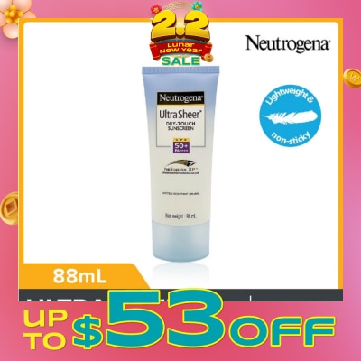 NEUTROGENA Ultra Sheer Dry Touch Sunscreen SPF50+ PA+++ 88ml