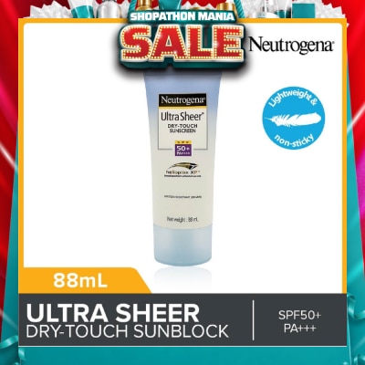 NEUTROGENA - Ultra Sheer Dry Touch Sunscreen SPF50+ PA+++ 88ml
