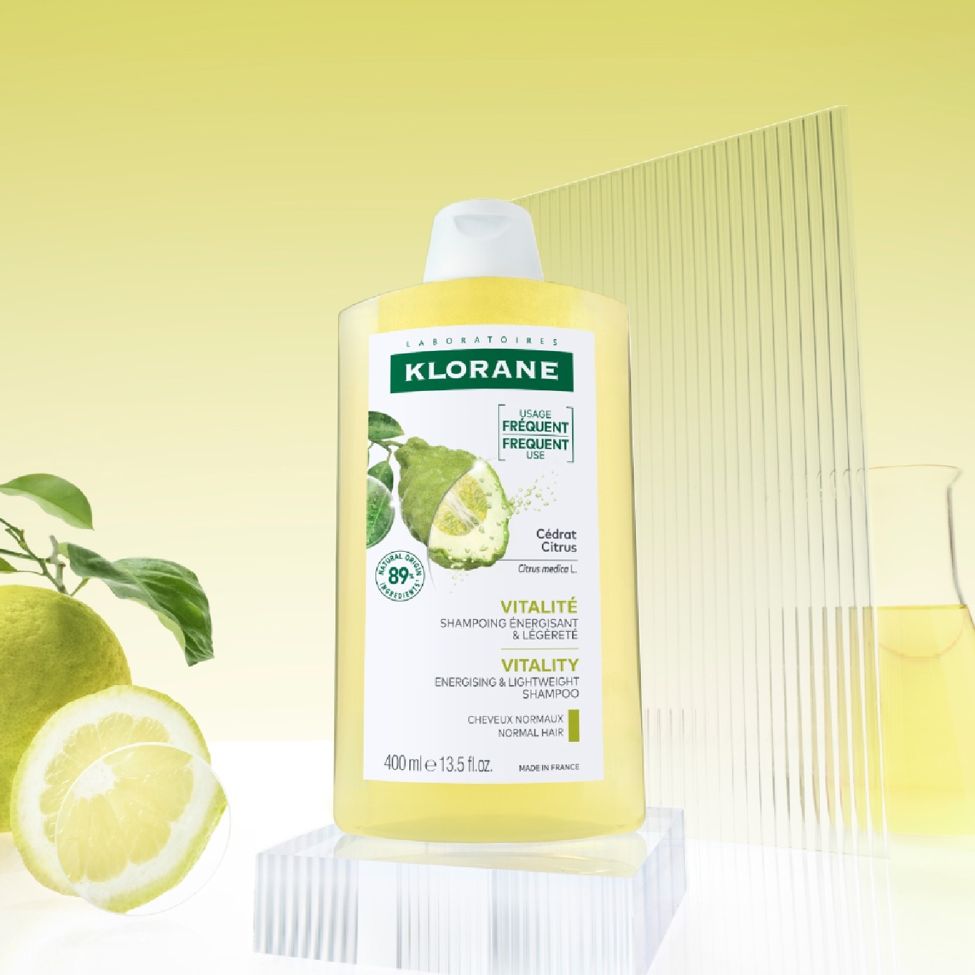 Purifying Citrus Shampoo (To Cleanses & Purifies Scalp, For Normal To Oily Hair) 400ml
