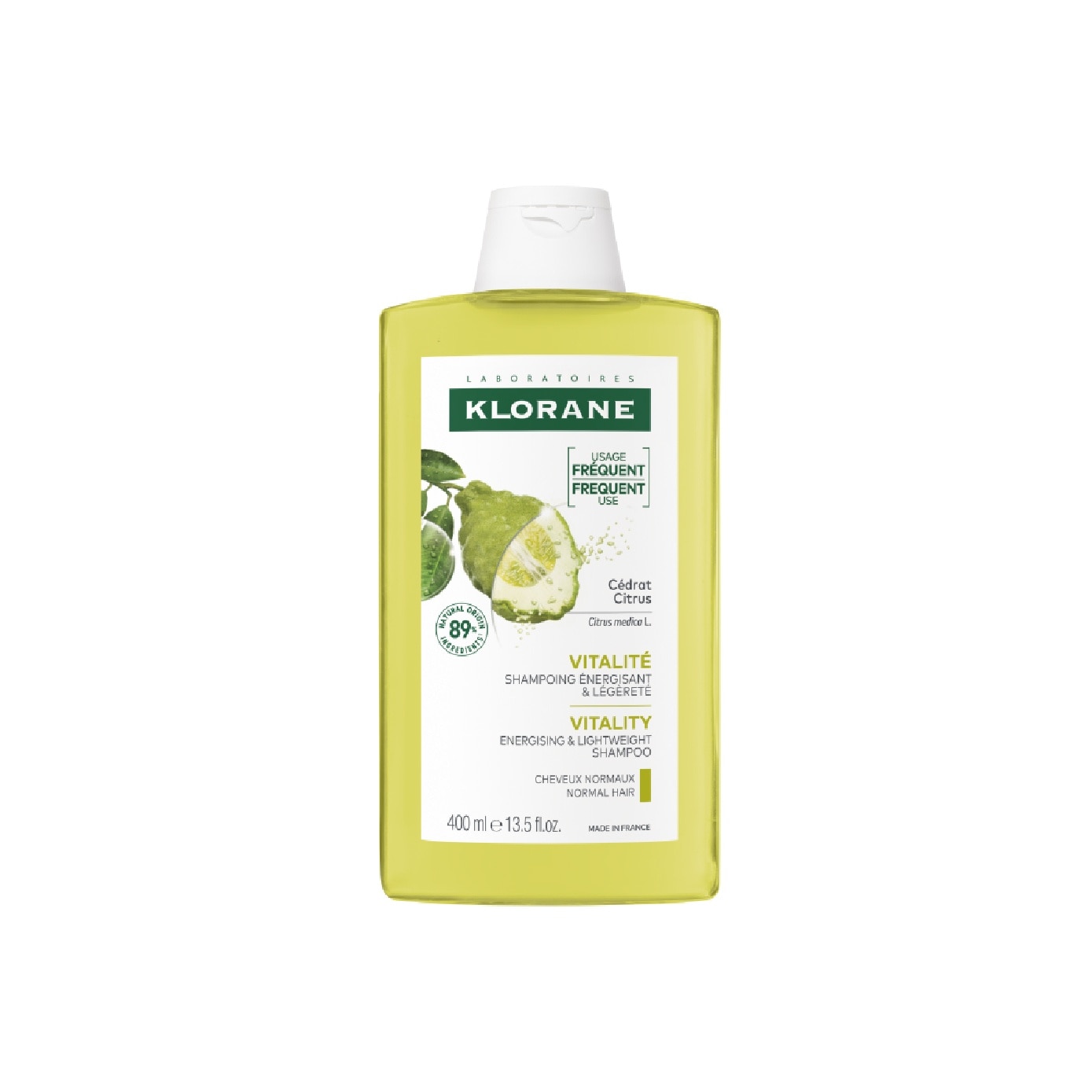 Purifying Citrus Shampoo (To Cleanses & Purifies Scalp, For Normal To Oily Hair) 400ml