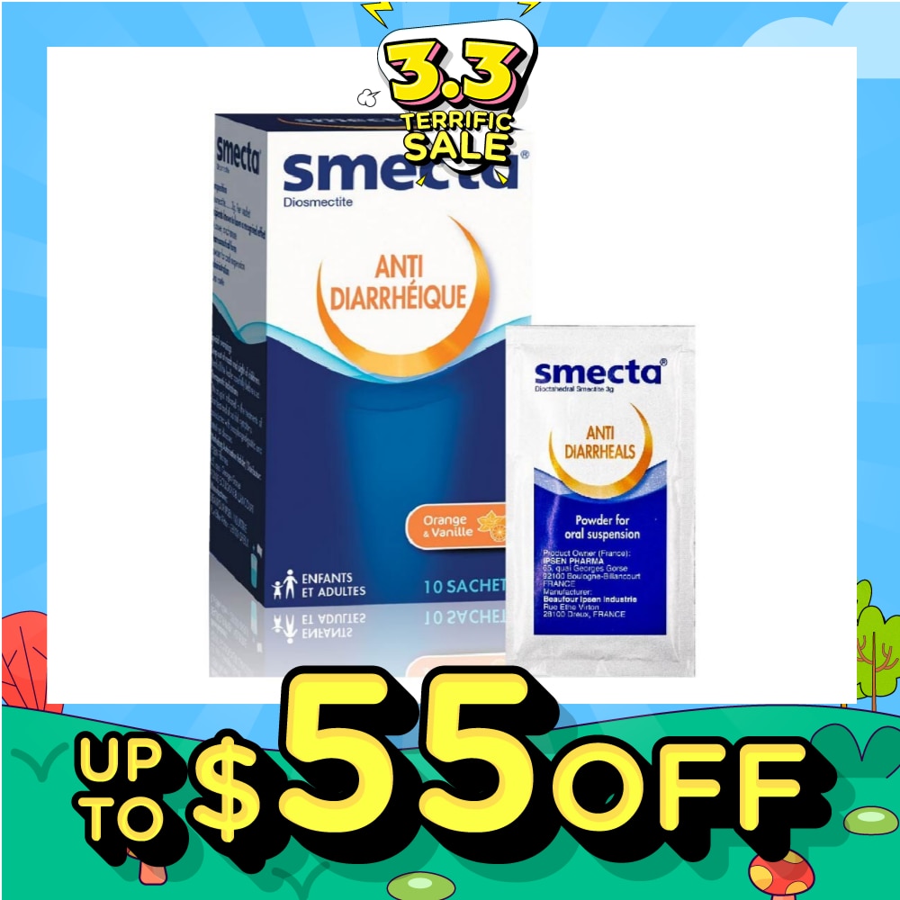 Orange-Vanilla Powder (Treats and Relieves Diarrhea) 10s