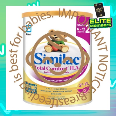 SIMILAC Total Comfort Follow-On Formula Stage 2 (After 6 months) 820g