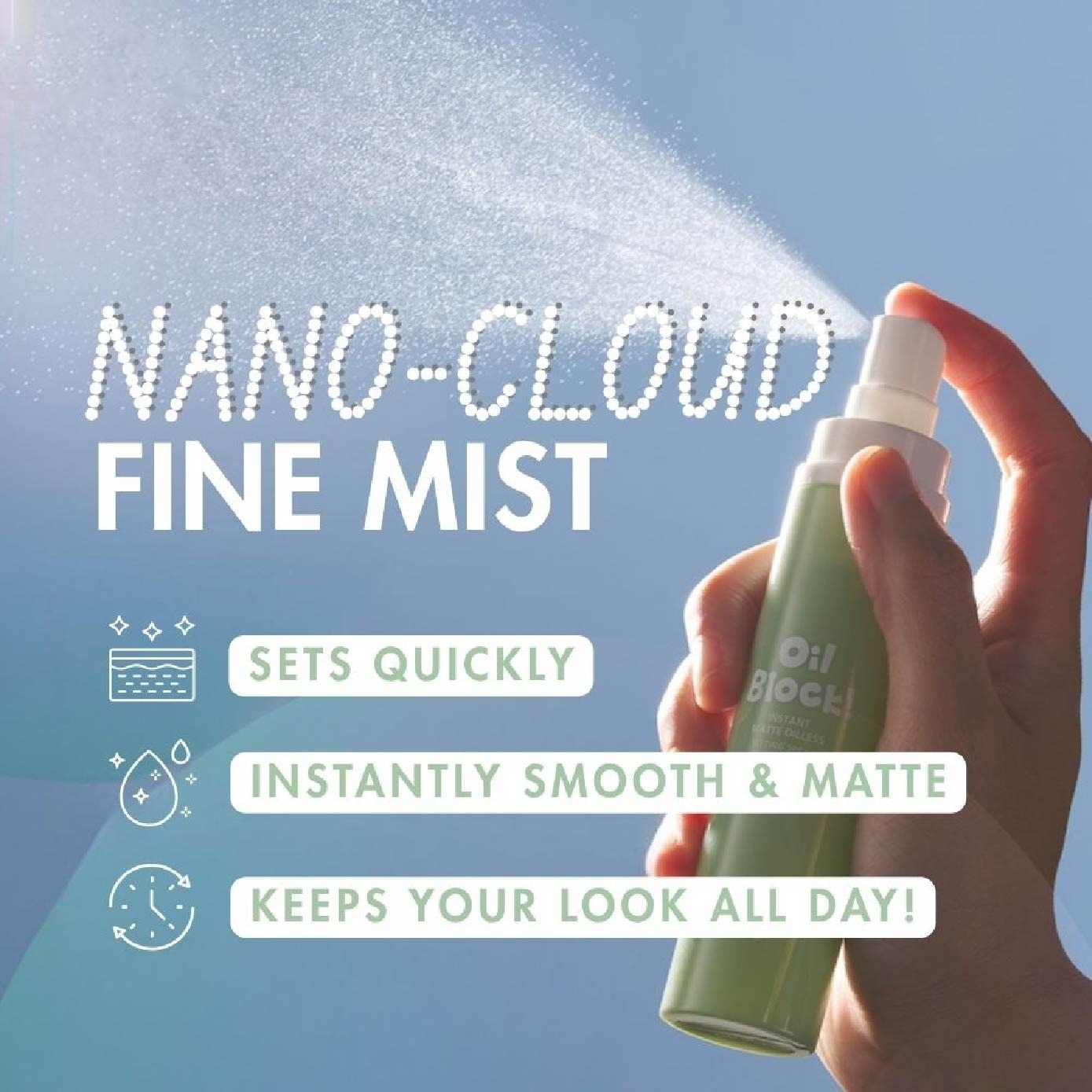 Oil Block Instant Matte Setting Spray 60ml