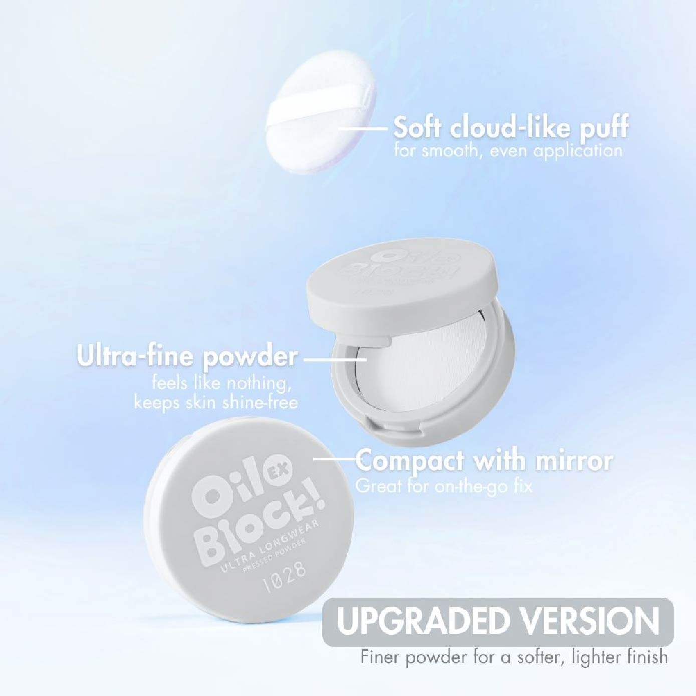 Oil Block Ultra Longwear Pressed Powder Ex Transparent 5g