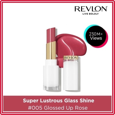 REVLON Super Lustrous Glass Shine #005 Glossed Up Rose 1s