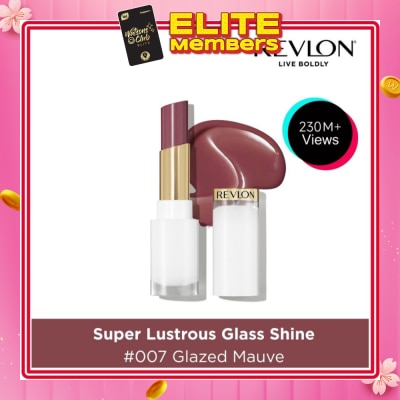 REVLON Super Lustrous Glass Shine #007 Glazed Mauve 1s