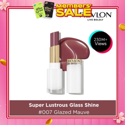 REVLON Super Lustrous Glass Shine #007 Glazed Mauve 1s