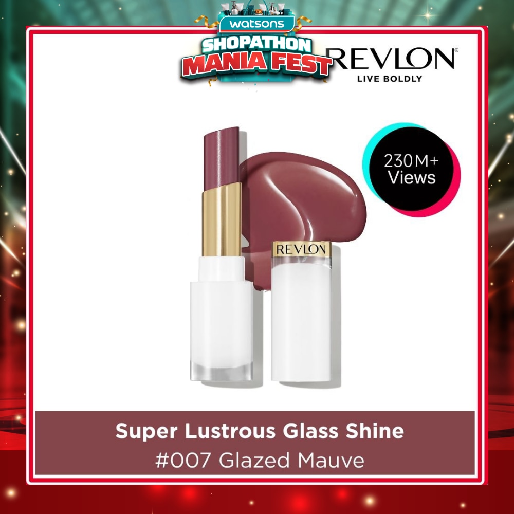 Super Lustrous Glass Shine #007 Glazed Mauve 1s (Expiry: Apr`2027)