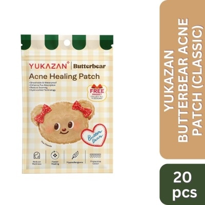 YUKAZAN Acne Healing Patch Butterbear Classic 20s