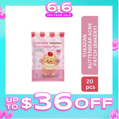 YUKAZAN - Acne Healing Patch Butterbear Bakery 20s