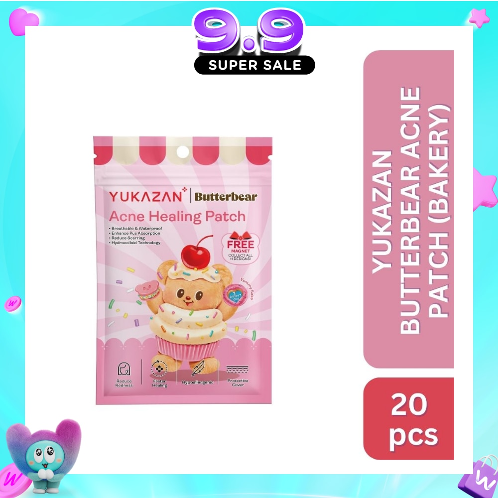 Acne Healing Patch Butterbear Bakery 20s image