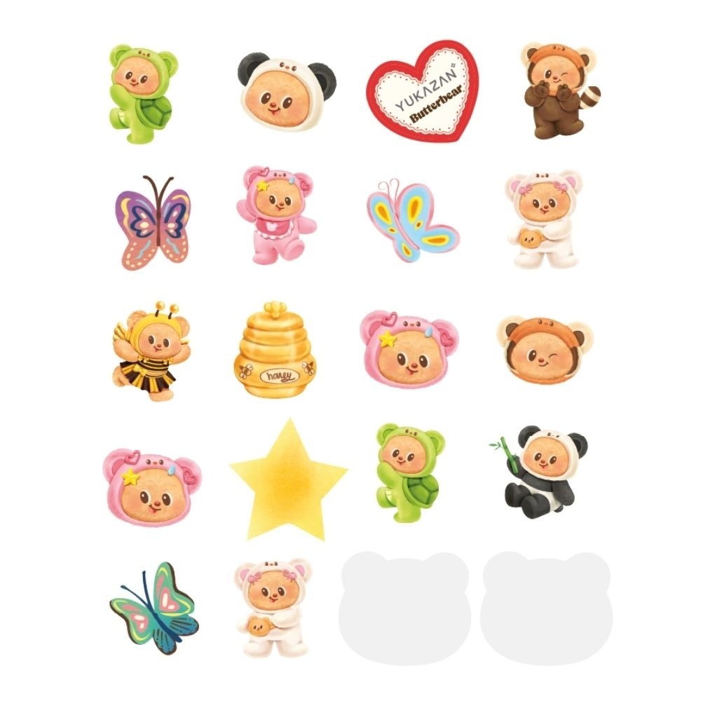 Acne Healing Patch Butterbear Animal 20s