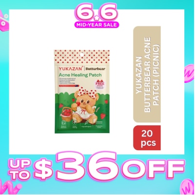 YUKAZAN - Acne Healing Patch Butterbear Picnic 20s