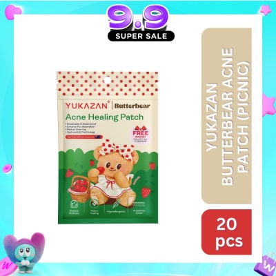 YUKAZAN - Acne Healing Patch Butterbear Picnic 20s image