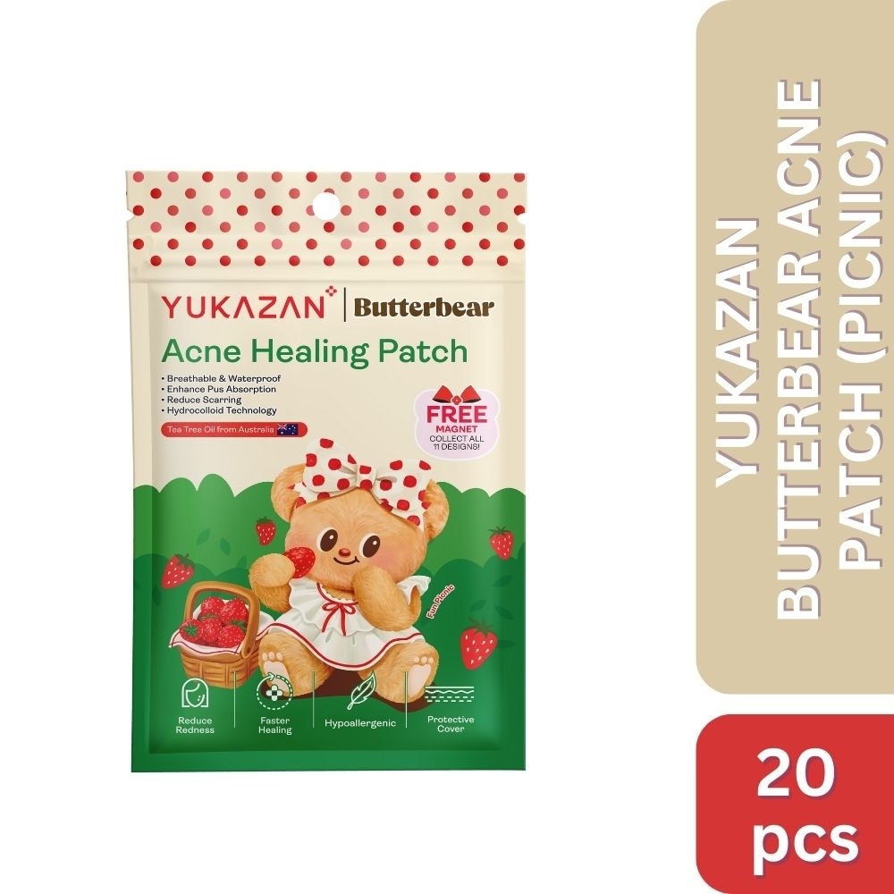 Acne Healing Patch Butterbear Picnic 20s