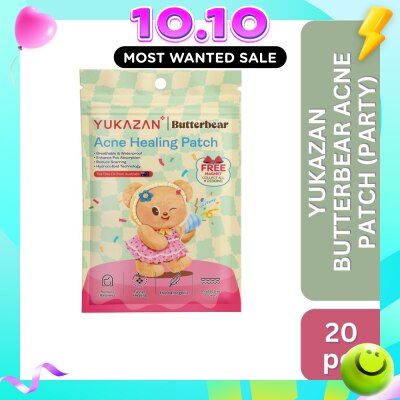 YUKAZAN Acne Healing Patch Butterbear Party 20s image