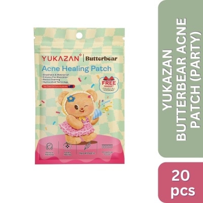 YUKAZAN Acne Healing Patch Butterbear Party 20s
