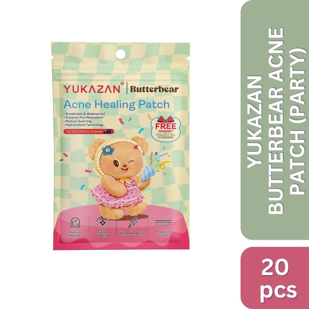 Acne Healing Patch Butterbear Party 20s