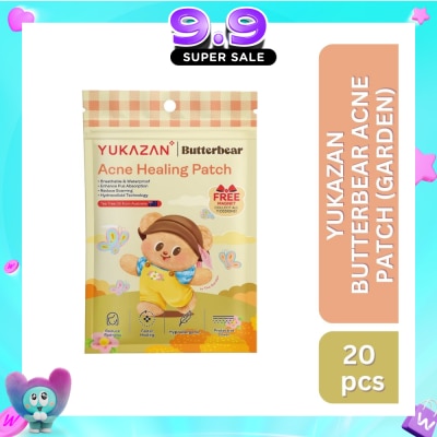 YUKAZAN - Acne Healing Patch Butterbear Garden 20s image