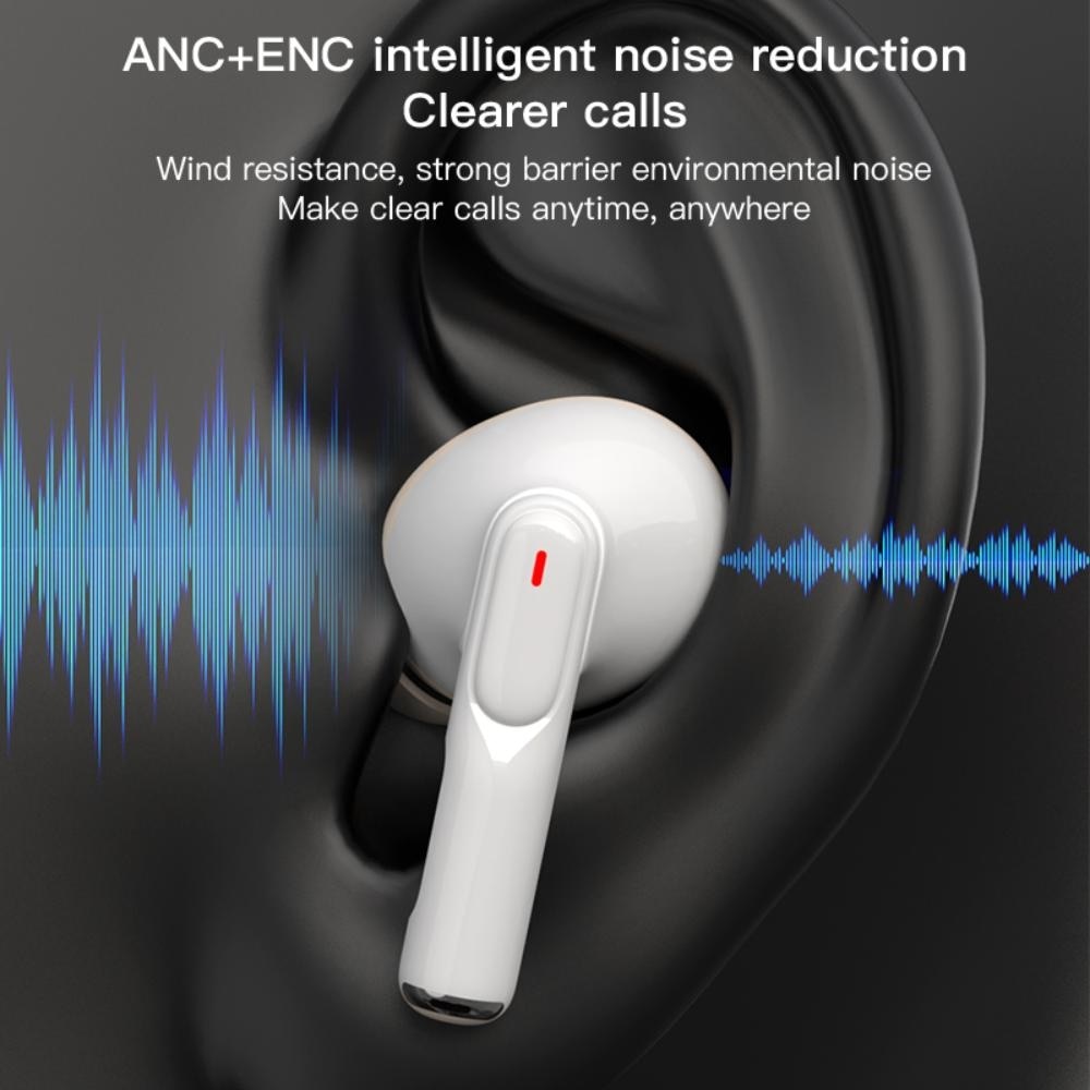 Smart Touch Screen ANC Wireless Earphones BT2E-NPLUS5 Black Color 1s