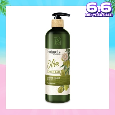 NATURALS BY WATSONS Olive Cream Bath 490ml