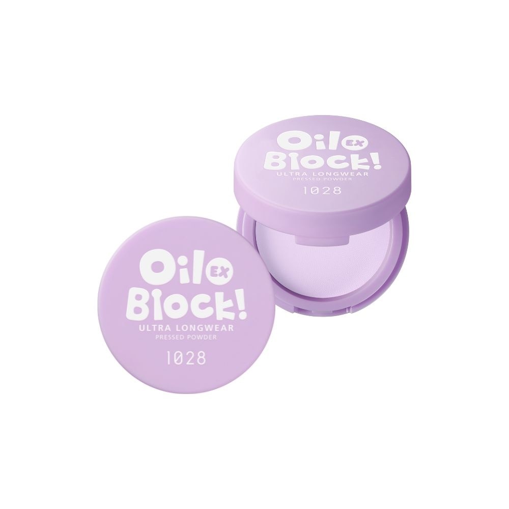 Oil Block Ultra Longwear Pressed Powder Ex Purple 5g