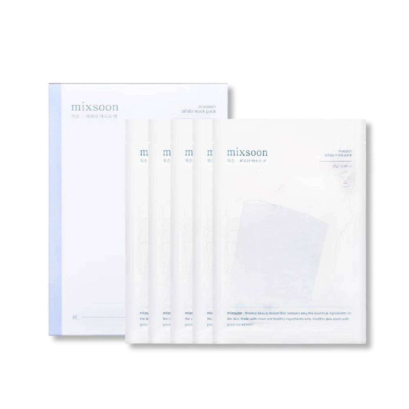 MIXSOON Bifida Mask Pack 25g x 5s (Expiry: May 2027) | Face