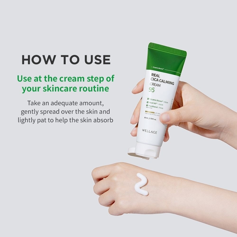 Real Cica Calming 95 Cream 80ml