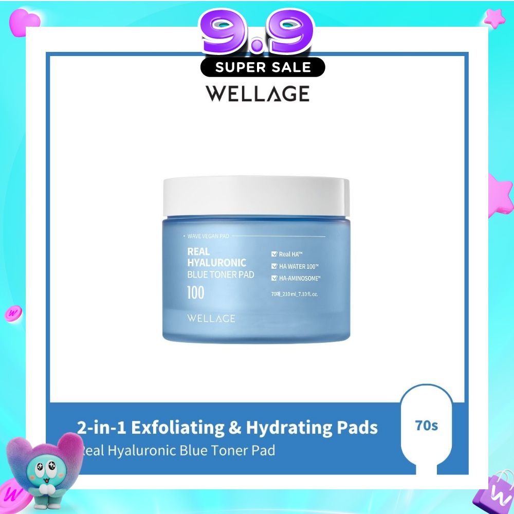 Real Hyaluronic Blue Toner Pad 70s image