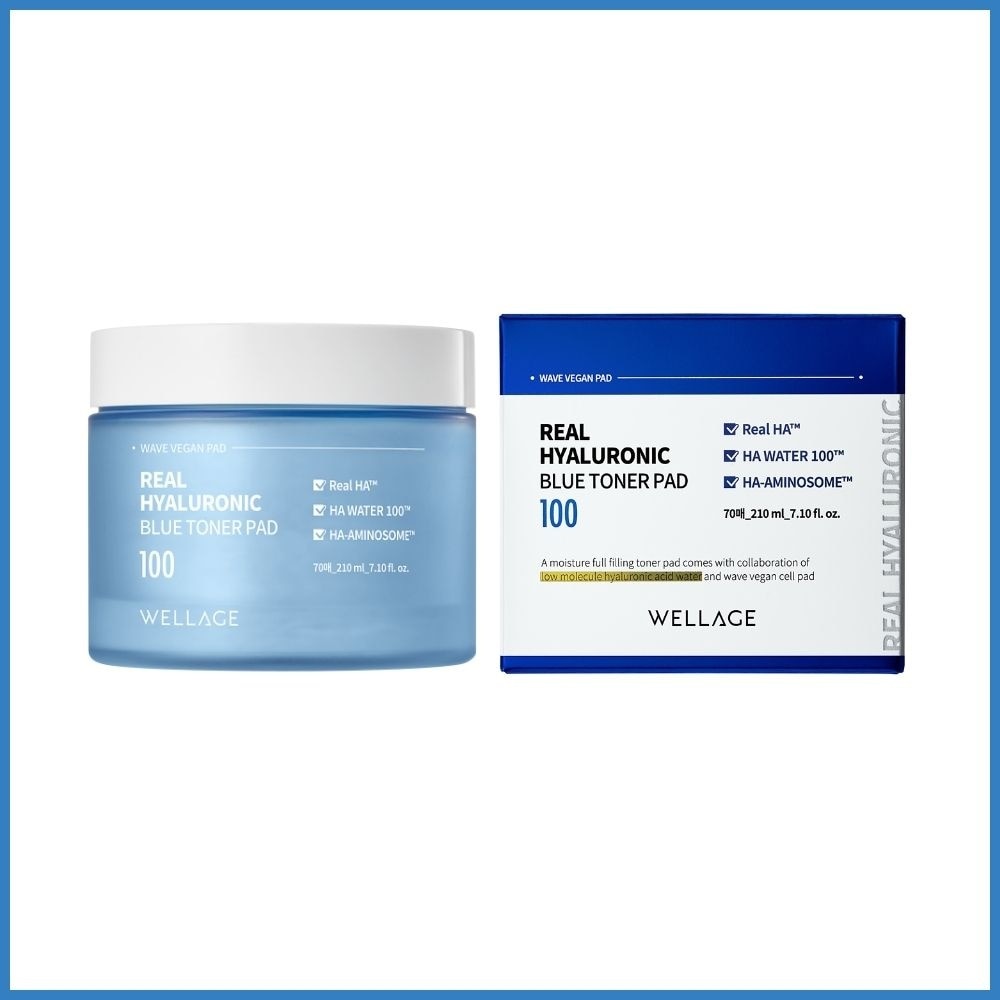 Real Hyaluronic Blue Toner Pad 70s