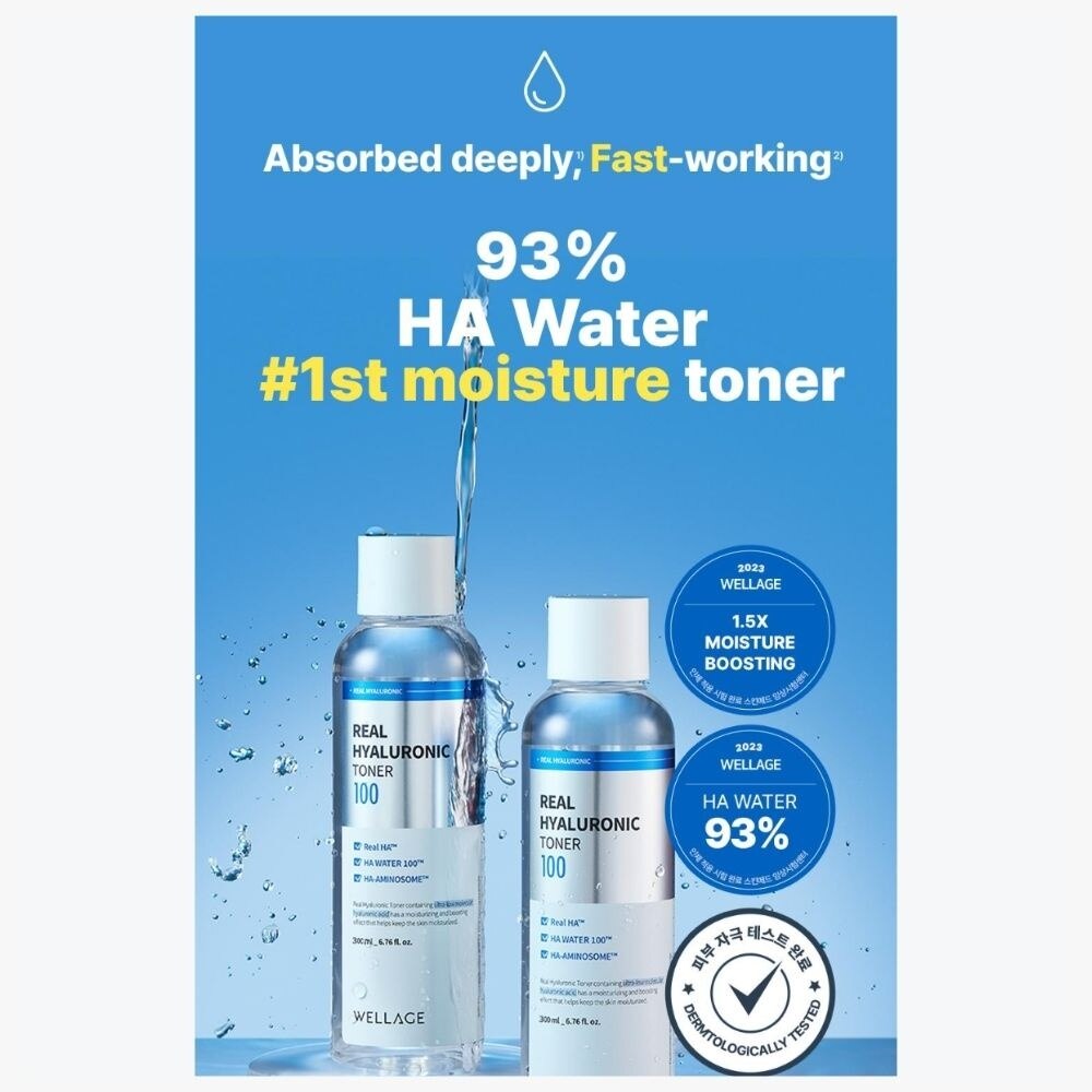 WELLAGE Real Hyaluronic Toner 200ml | Face | Watsons Singapore