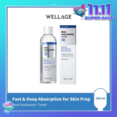 WELLAGE Real Hyaluronic Toner 200ml