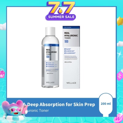 WELLAGE - Real Hyaluronic Toner 200ml